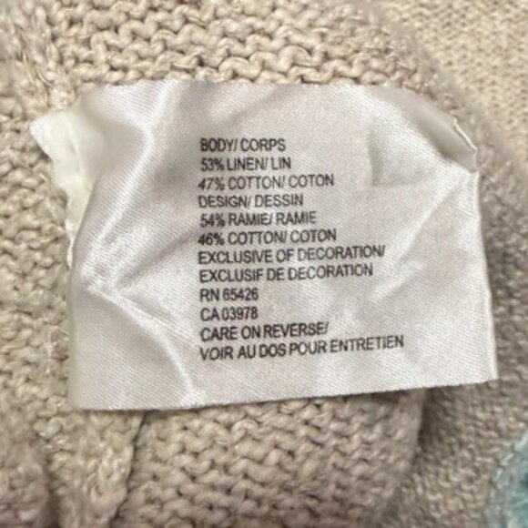 Northern Isles Vintage Embroidered Applique Garden Cardigan Size Medium‎ - Picture 4 of 4